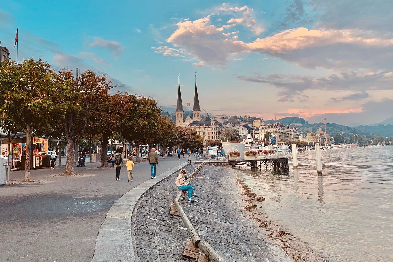 Lake Lucerne Promenade 🚶‍♀️💙