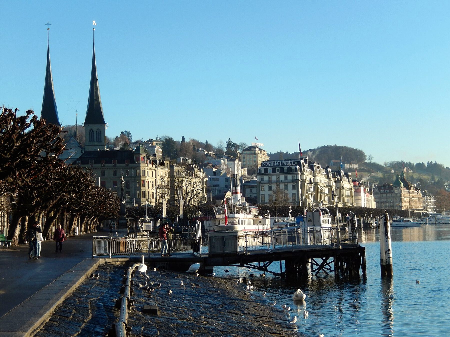 Lake Lucerne Promenade 🚶‍♀️💙