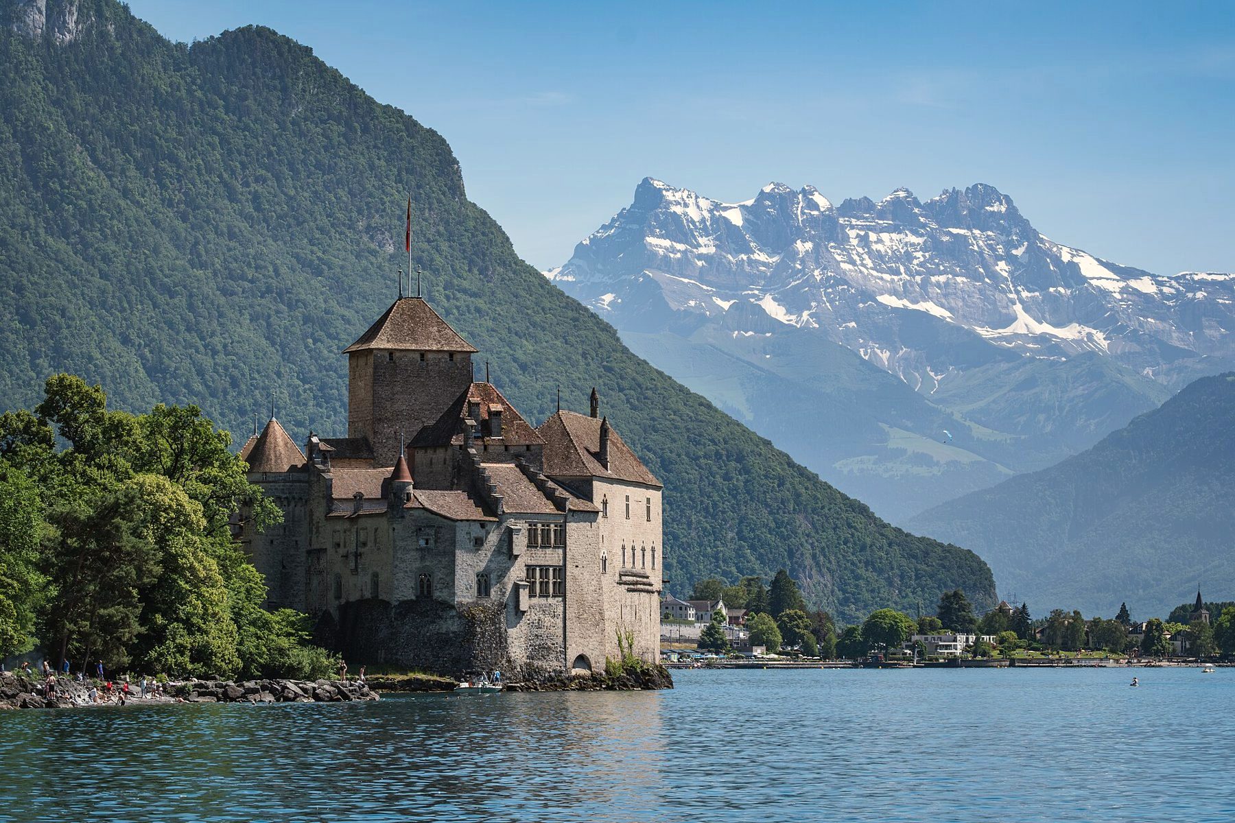 ปราสาทริมทะเลสาบเจนีวา · ย้ายไป Zürich แบบไม่ต้องรีบ