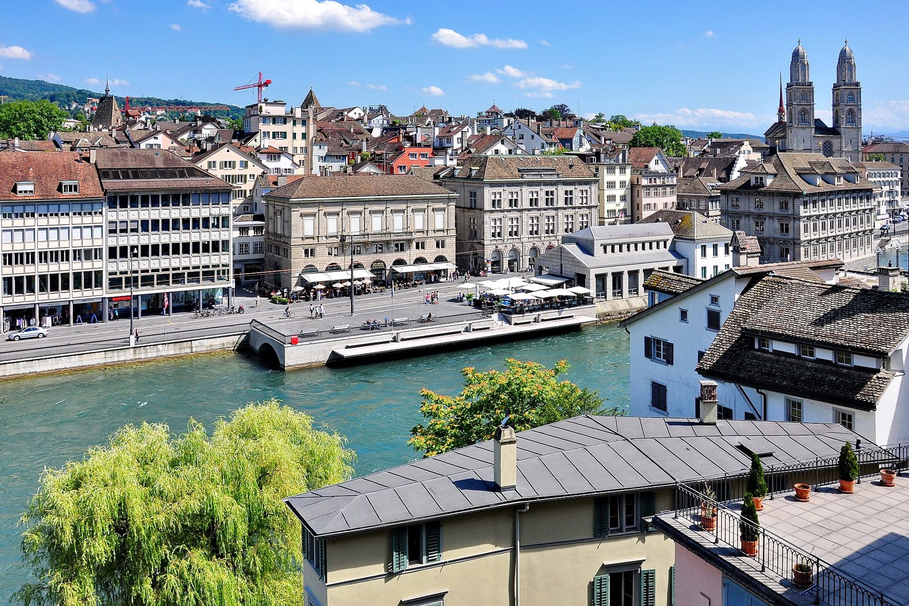 ริมแม่น้ำ Limmat 🚶‍♀️