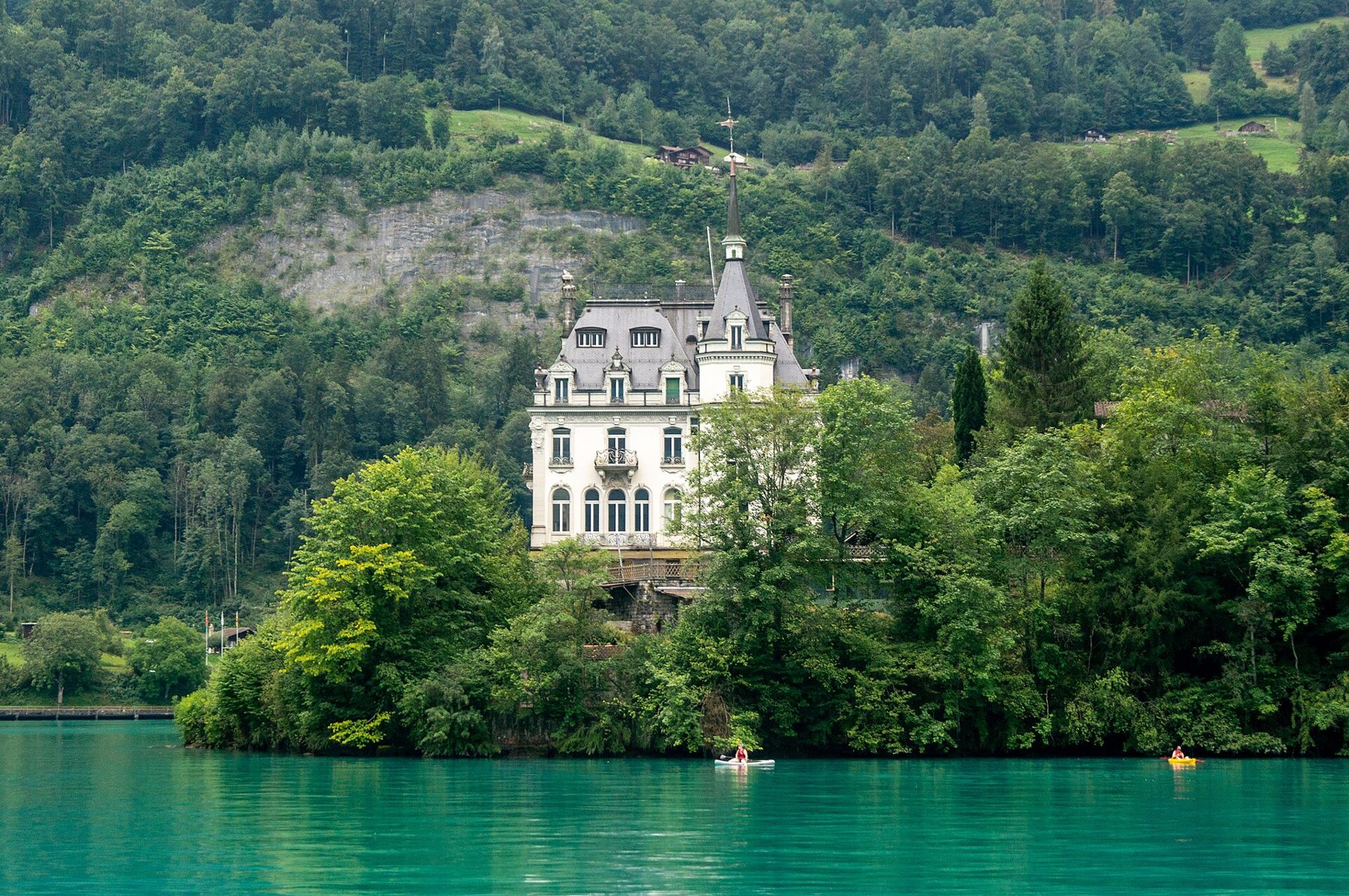 ทะเลสาบ Brienz · น้ำตก Giessbach · พระอาทิตย์ตกที่ Harder Kulm