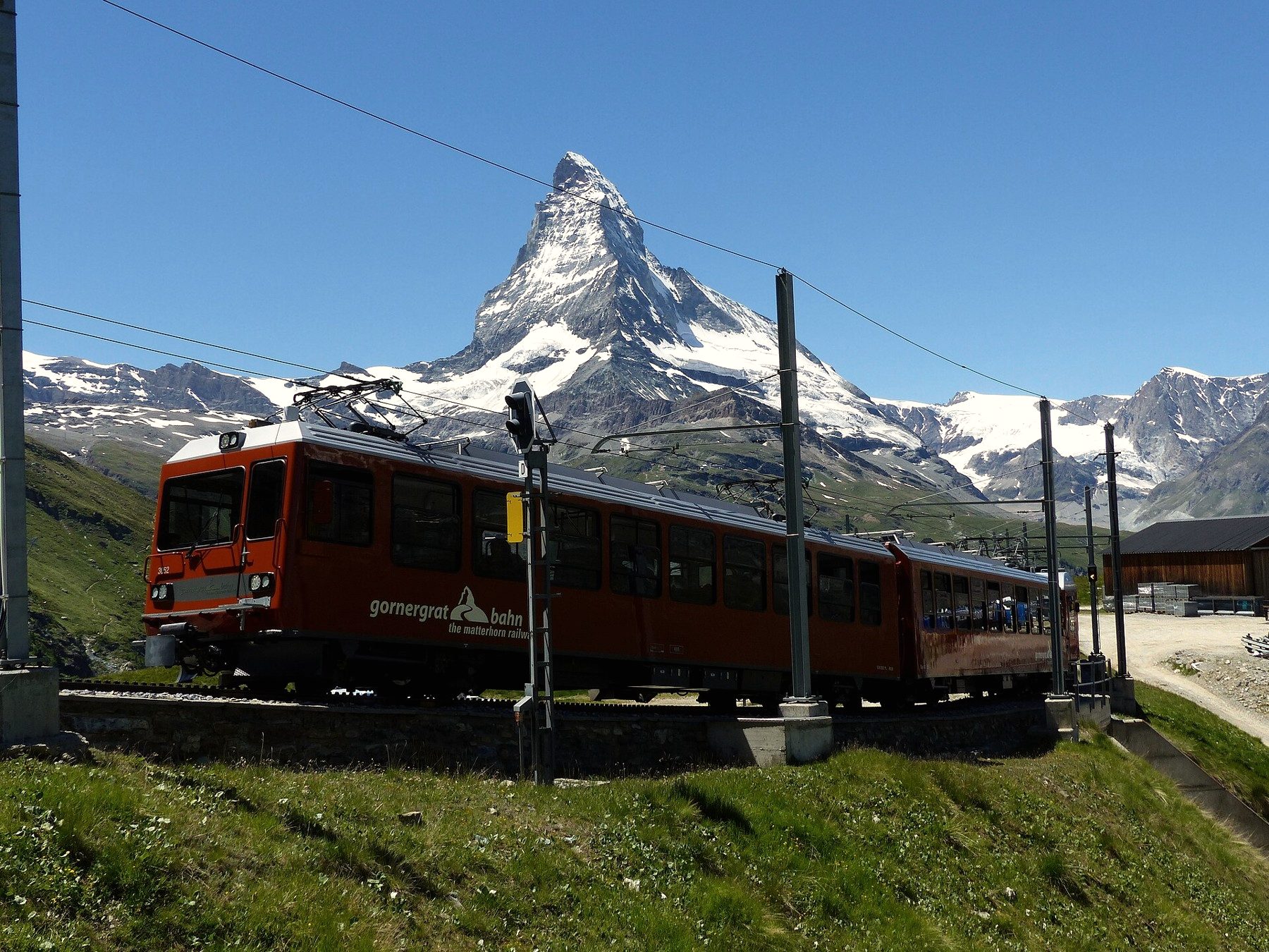 Gornergrat 3,089 ม. · ธารน้ำแข็ง · เงาสะท้อน Riffelsee